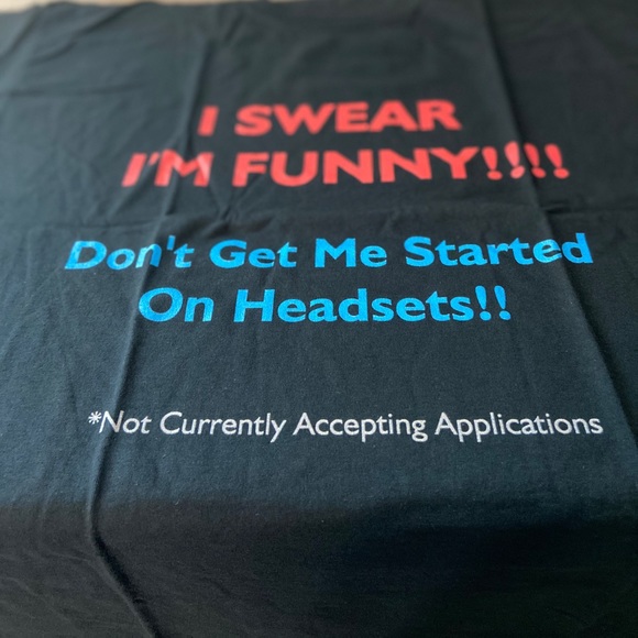 NWT Custom Tee Shirt W@H joke funny XL Unisex - Picture 4 of 6
